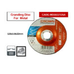 حجر قطعية حديد كراون 5 بوصه 125-0 - 3-22 مم CROWN CADG-MD3022125A 80
