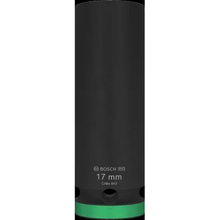 لقمة تصادميه 1/2 بوصه 17 مم عميقة BOSCH PRO Impact Socket 1/2" 17mm Deep