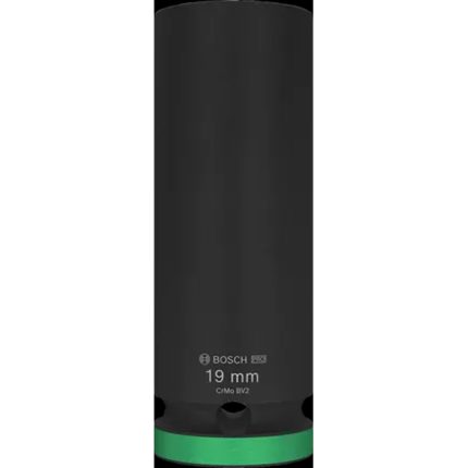 لقمة تصادميه 1/2 بوصه 19 مم عميقة BOSCH PRO Impact Socket 1/2" 19mm Deep