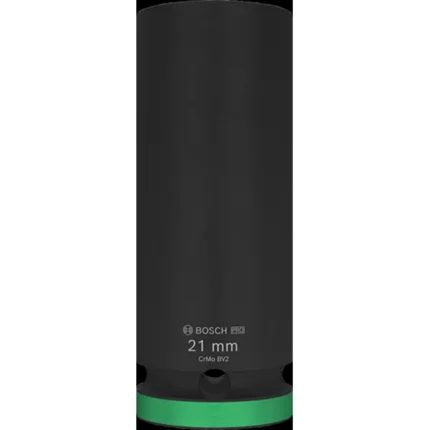 لقمة تصادميه 1/2 بوصه 21 مم عميقة BOSCH PRO Impact Socket 1/2" 21mm Deep