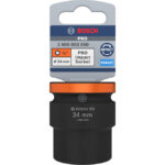 ⁦لقمة تصادميه 3/4 بوصه 24 مم BOSCH PRO Impact Socket 3/4" 24mm Standard⁩ - الصورة ⁦3⁩