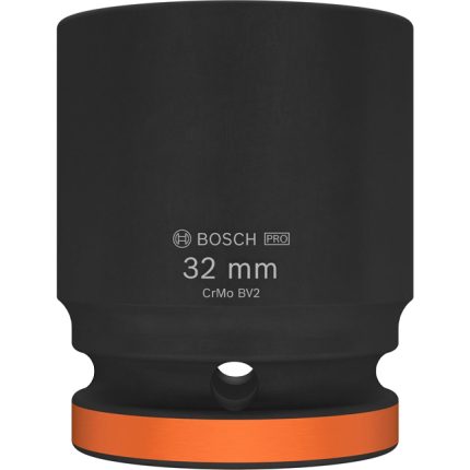 لقمة تصادميه 3/4 بوصه 32 مم BOSCH PRO Impact Socket 3/4" 32mm Standard