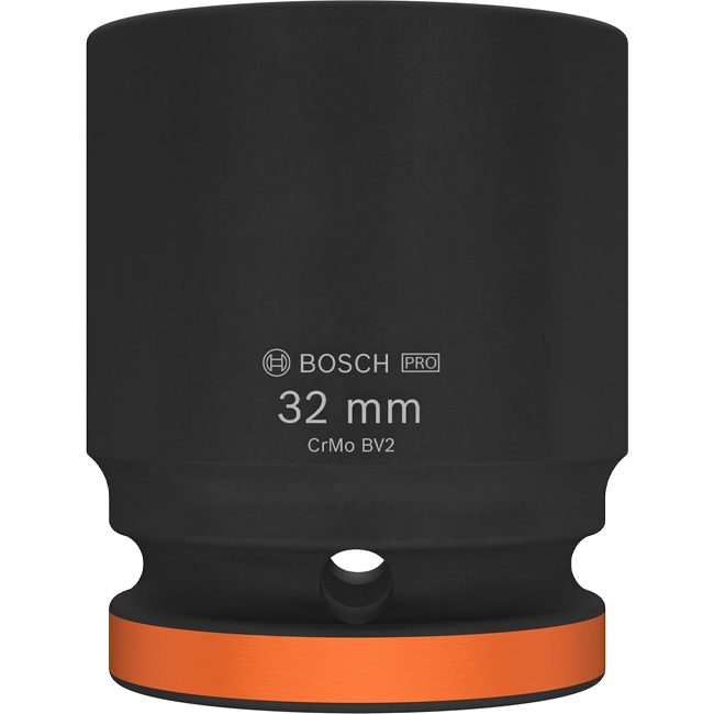 1 لقمة تصادميه 3/4 بوصه 32 مم BOSCH PRO Impact Socket 3/4" 32mm Standard - الصورة 1