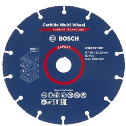 صينية متعددة الاستخدامات 9 بوصة BOSCH EXPERT Carbide Multi Wheel Ø230mmx22 23