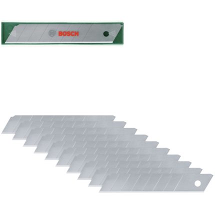 طقم سلاح 10 قطع كبير بوش (متاح قريبا)  BOSCH Acc. Snap Off Blades 10-Piece (incl. Case)