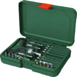 طقم مفك حرف T  بوش 22 قطعة  BOSCH T-handle ratchet screwdriver Set 22-Piece