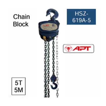 بلانكو جنزير اي بي تي  5 طن 5 متر  موديل APT HSZ-619A-5T-5M