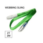حزام صباني 2 متر حمولة 2 طن عرض 60 مم معامل الأمان (7:1) موديل WEBBING SLING 2T*2M