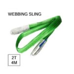 حزام صباني 4 متر حمولة 2 طن عرض 60 مم معامل الأمان (7:1) موديل WEBBING SLING 2T*4M