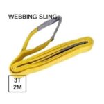 حزام صباني 2 متر حمولة 3 طن عرض 90 مم معامل الأمان (7:1) موديل WEBBING SLING 3T*2M