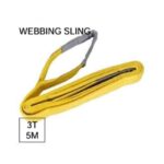 حزام صباني 5 متر حمولة 3 طن عرض 90 مم معامل الأمان (7:1) موديل WEBBING SLING 3T*5M