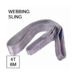 حزام صباني 6 متر حمولة 4 طن عرض 120 مم معامل الأمان (7:1) موديل WEBBING SLING 4T*6M