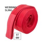 حزام صباني 6 متر حمولة 5 طن عرض 150 مم معامل الأمان (7:1) موديل WEBBING SLING 5T*6M
