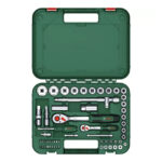 ⁦طقم مفك سيستيم 1/4 و 1/2 بوصه 56 قطعة بوش  BOSCH  Piece56- Set Ratchet⁩ - الصورة ⁦4⁩