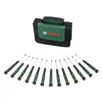 ⁦طقم مفك الكترونيات 13 قطعه بوش BOSCH Precision Screwdriver Set 13-Piece⁩ - الصورة ⁦4⁩