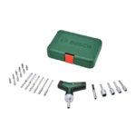 ⁦طقم مفك حرف T  بوش 22 قطعة  BOSCH T-handle ratchet screwdriver Set 22-Piece⁩ - الصورة ⁦3⁩