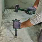 ⁦اجنة 10 بوصة من الفانديوم كروم معالجه حراريا بوش BOSCH Flat stone chisel 22-250mm⁩ - الصورة ⁦3⁩
