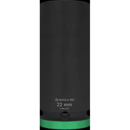 لقمة تصادميه 1/2 بوصه 22 مم عميقة BOSCH PRO Impact Socket 1/2" 22mm Deep