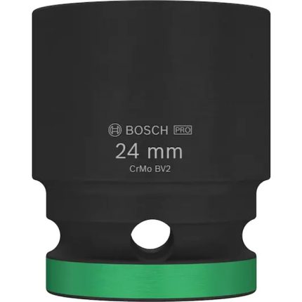 لقمة تصادميه 1/2 بوصه 24 مم BOSCH PRO Impact Socket 1/2" 24mm Standard