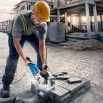 ⁦صاروخ بوش تجليخ و قطعيه 5 بوصه 900 وات 11000 لفه لكل دقيقة صيني BOSCH - GWS 9-125⁩ - الصورة ⁦5⁩