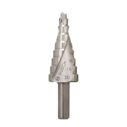 بنطه هرمية 4-20 مم بوش BOSCH  Step Drill Bit HSS 4 → 20mm, 9 Steps