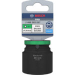 ⁦لقمة تصادميه 1/2 بوصه 30 مم BOSCH PRO Impact Socket 1/2" 30mm Standard⁩ - الصورة ⁦3⁩