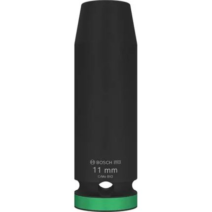 لقمة تصادميه 1/2 بوصه 11 مم عميقة BOSCH PRO Impact Socket 1/2" 11mm Deep