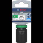 ⁦لقمة تصادميه 1/2 بوصه 17 مم BOSCH PRO Impact Socket 1/2" 17mm Standard⁩ - الصورة ⁦2⁩