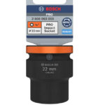 ⁦لقمة تصادميه 3/4 بوصه 22 مم BOSCH PRO Impact Socket 3/4" 22mm Standard⁩ - الصورة ⁦3⁩