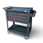 عربة 2 رف + وحدة ادراج 3 درج CAT TOOLS T1X3