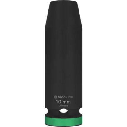 لقمة تصادميه 1/2 بوصه 10 مم عميقة BOSCH PRO Impact Socket 1/2" 10mm Deep