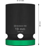 ⁦لقمة تصادميه 1/2 بوصه 19 مم BOSCH PRO Impact Socket 1/2" 19mm Standard⁩ - الصورة ⁦4⁩
