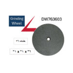 ⁦حجر جلخ نار 6 بوصة ×1×1 خشانة 36   Aluminium Oxide  Standard اي بي تي موديل APT DW763603⁩ - الصورة ⁦2⁩