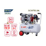 ⁦كمبرسور 24 لتر بدون زيت اي بي تي 750 وات ( 1 حصان )  75 لتر / دقيقة 220 فولت APT SGW750-24L⁩ - الصورة ⁦2⁩