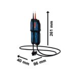 ⁦مفك تيست بوش - اضاءه - اهتزاز 1000 فولت BOSCH GVT 1000-15 Professional⁩ - الصورة ⁦2⁩