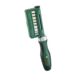 ⁦مفك + لقم 18 قطعة سيستم بوش  BOSCH Ratchet Screwdriver with 18x bits⁩ - الصورة ⁦2⁩