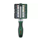 مفك + لقم 18 قطعة سيستم بوش  BOSCH Ratchet Screwdriver with 18x bits