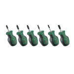 طقم مفكات 6 قطع صغير بوش ( متاح قريبا )  BOSCH Stubby Screwdriver Set 6-Piece