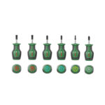 ⁦طقم مفكات 6 قطع صغير بوش ( متاح قريبا )  BOSCH Stubby Screwdriver Set 6-Piece⁩ - الصورة ⁦3⁩