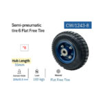 ⁦بكرة صب كاوتش مضغوط 8 بوصة APT CW/1243-8⁩ - الصورة ⁦2⁩