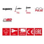⁦ماكينه لحام 230 فولت تيلوين TELWIN  INFINITY TIG 225  DC 230V + ACC⁩ - الصورة ⁦5⁩