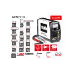 ⁦ماكينه لحام 230 فولت تيلوين TELWIN  INFINITY TIG 225  DC 230V + ACC⁩ - الصورة ⁦2⁩