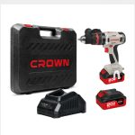 ⁦شنيور كراون دقاق براشليس 13 مم ظرف معدن 20 فولت 4 امبير 75 نيوتن شنطة بلاستيك موديل  CROWN CT21093XMS-4 BMC⁩ - الصورة ⁦2⁩
