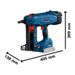 ⁦مسدس طلقات ومسامير بوش بدون بطارية وبدون شاحن  موديل  BOSCH GNB 18V-38 professional⁩ - الصورة ⁦12⁩