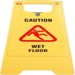 لوحة تحذير للارضيه المبلله تركي PRINTED "WET FLOOR SING BOARD"
