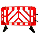 حاجز امن ارتفاع 100 سم وزن 12.5 كجم تركي SAFETY BARRIER