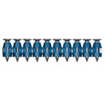 ⁦علبة مسمار خرسانة 1000 مسمار 16 مم بوش موديل  BOSCH NB-16 ( 1000 PCS )⁩ - الصورة ⁦5⁩