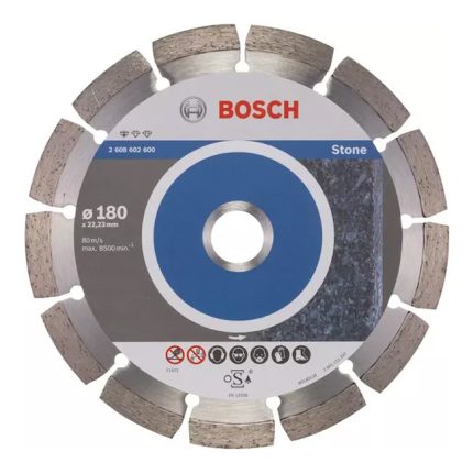 ديسك قطعية الماظ للحجارة 7 بوصه BOSCH Diamond Disc for Stone - 180 x 22,23