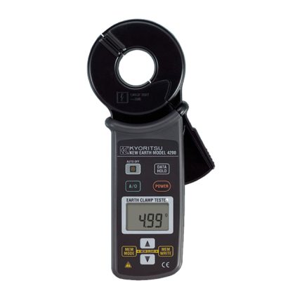 جهاز قياس مقاومة الارض من 0.05 - 1500  موديل KYORITSU EARTH CLAMP TESTER  MODEL 4200