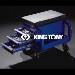 ⁦كرسى مراكز خدمة حمولة 140 كجم 3 درج 370*400*365 KING TONY 87C34-3B-B⁩ - الصورة ⁦2⁩